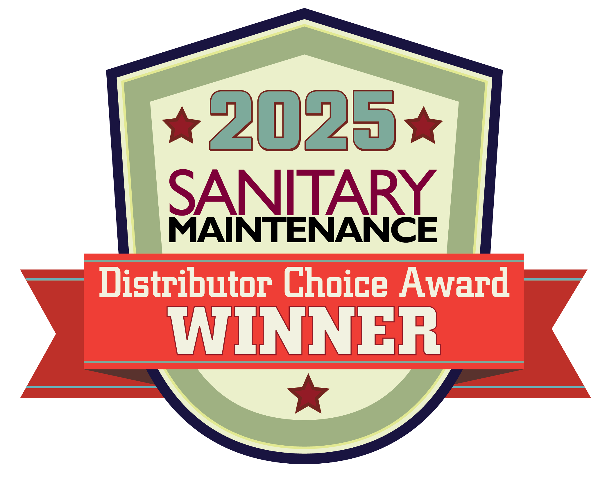 2025 Sanitary Maintenance Distributor Choice Award Winner